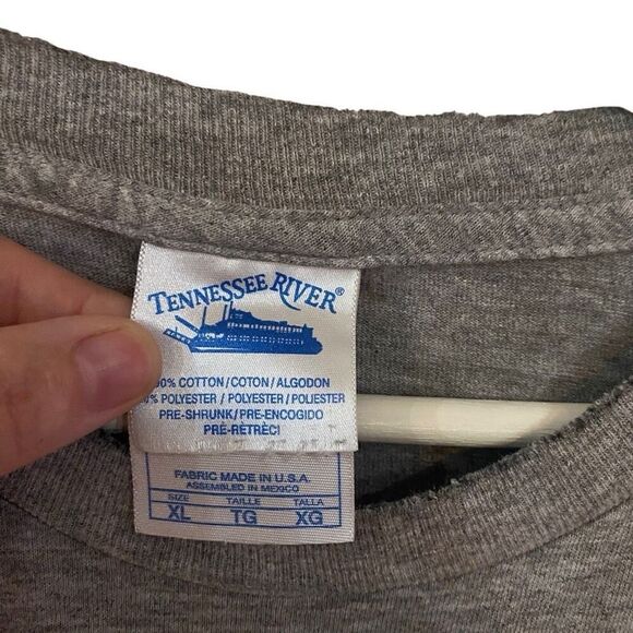 Tennessee River Boss Ross SUPER distressed Vintage Tshirt XLarge See photos - Picture 4 of 7